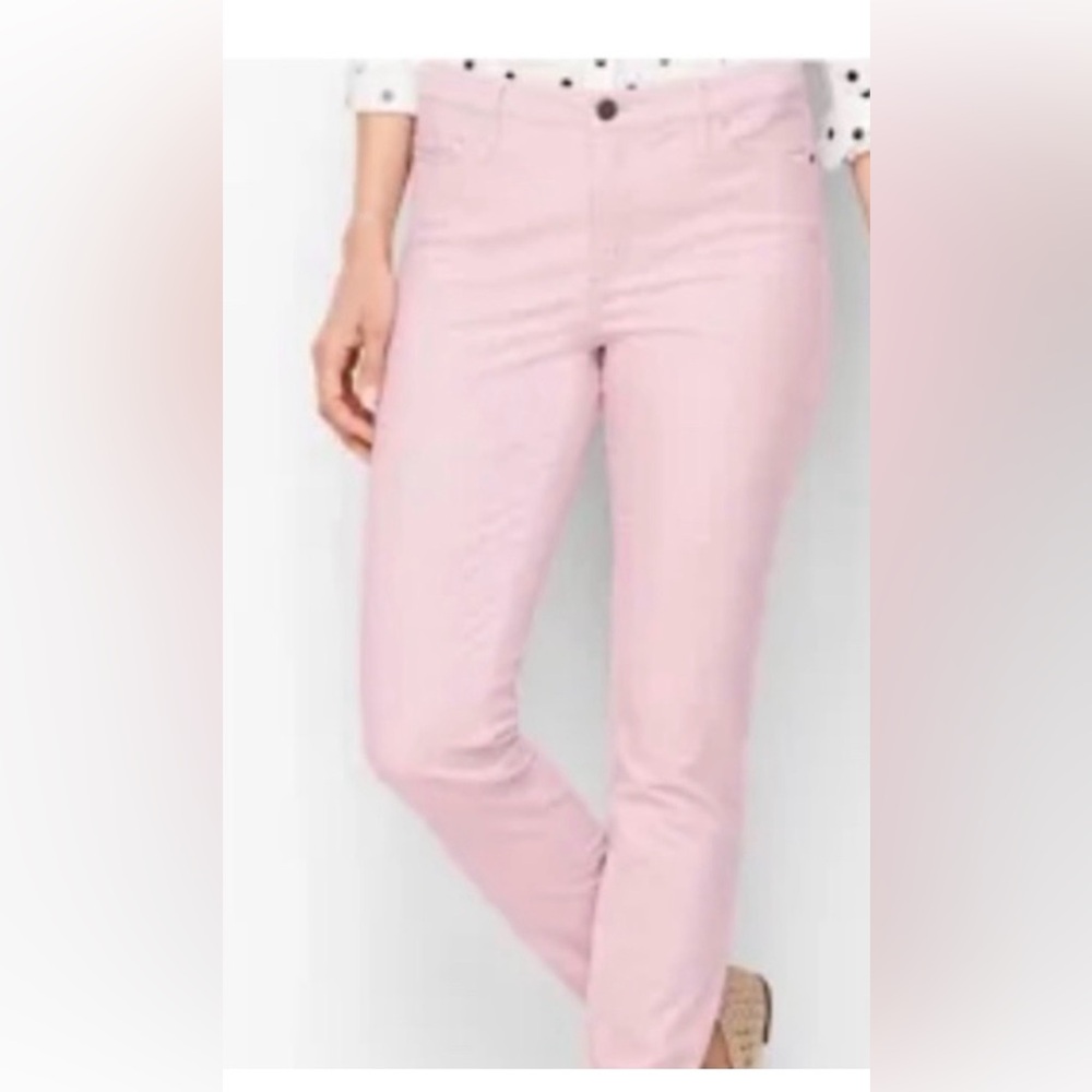 Talbots Pink Ankle & Cropped Jeans